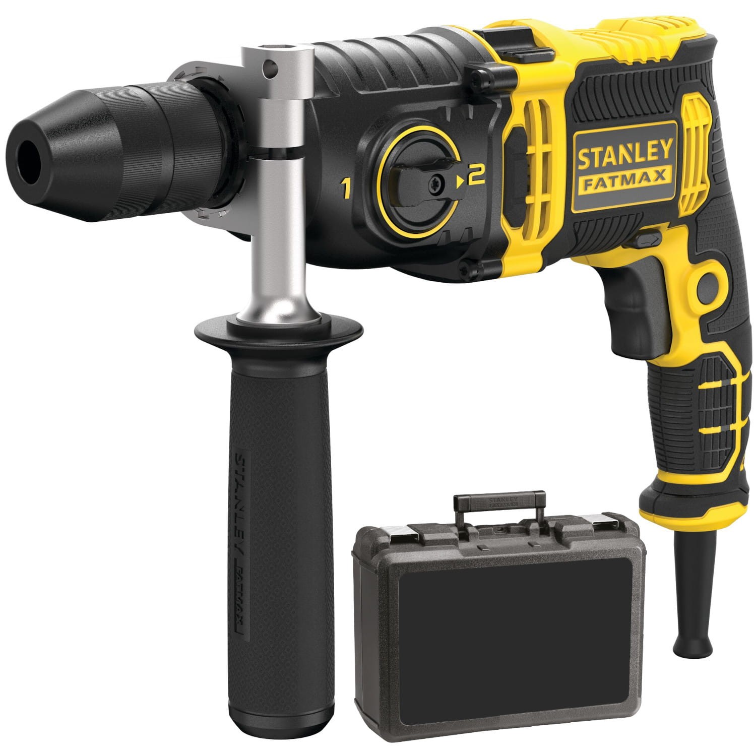 Wiertarka udarowa sieciowa 850W kufer STANLEY FMEH850K