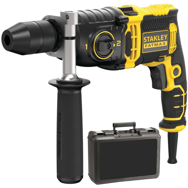 Wiertarka udarowa sieciowa 850W kufer STANLEY FMEH850K