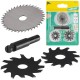 WOLFCRAFT 3253000 Zestaw frezarski do wiertarki