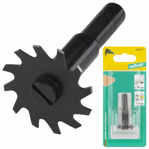 Frez szczelinowy WS 30mm Wolfcraft 3264000