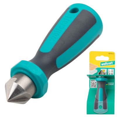 Pogłębiacz ręczny ERGO 19mm do drewna i PCV WOLFCRAFT 4317000