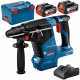 Młotowiertarka SDS-Plus 18V L-Boxx 238 BOSCH GBH 18V-24 C + 2x aku 5Ah + ład.