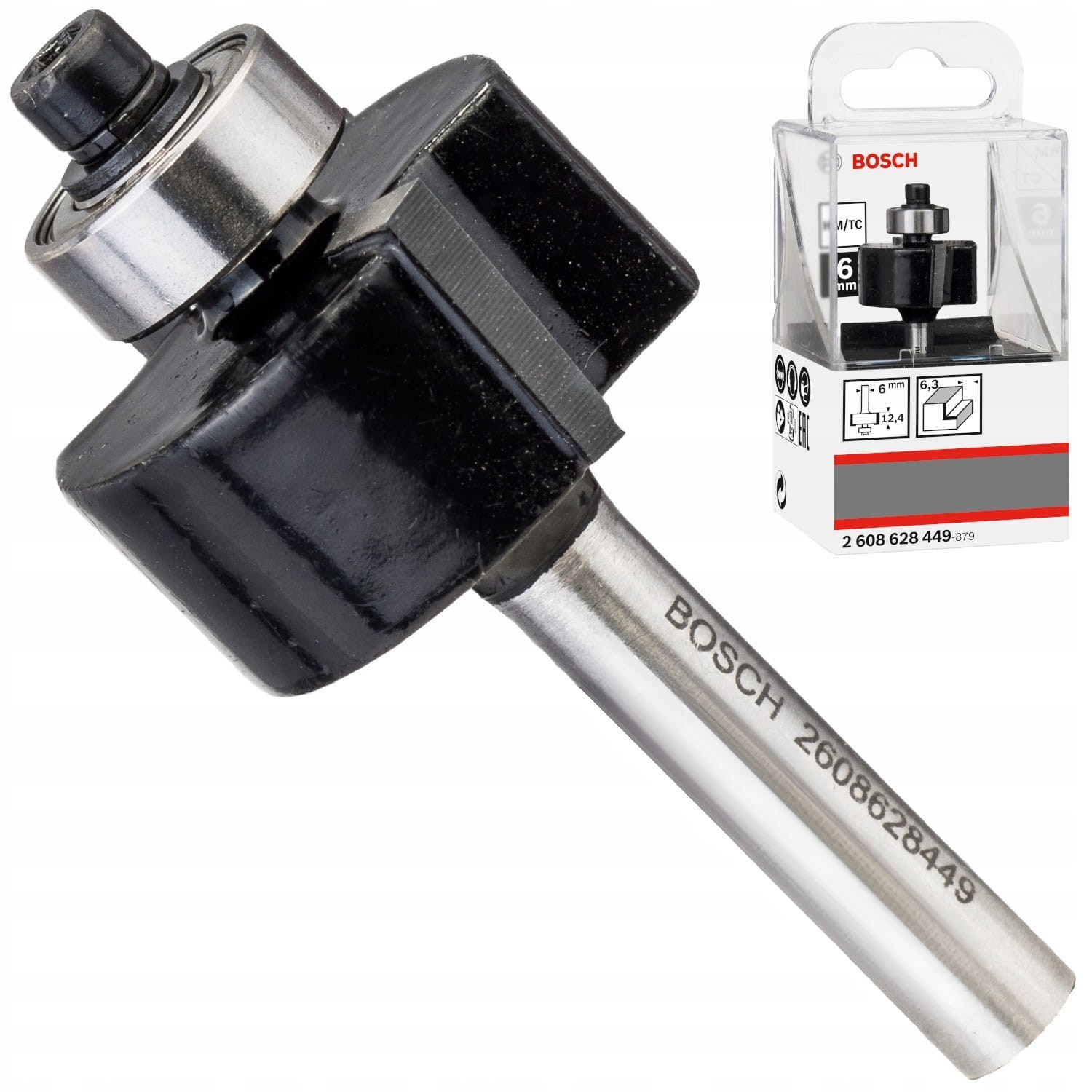 Frez do wycinania wręg 6 x 25,4 x 54 mm 1 szt. Bosch Standard for Wood 2608628449