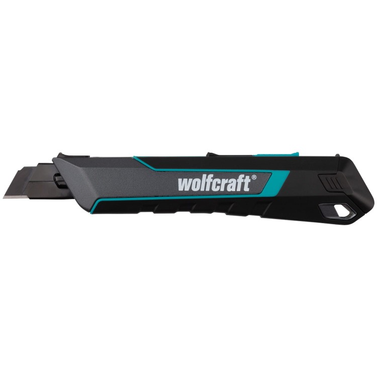 Nóż z odłamywanym ostrzem PRO SAFETY 18mm WOLFCRAFT