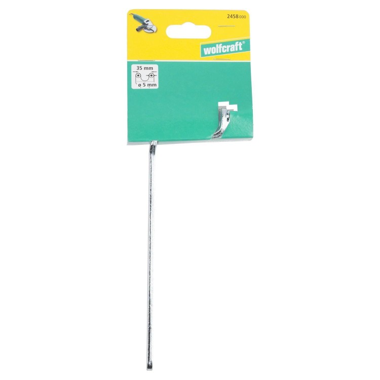 WOLFCRAFT 2458000 Klucz kołnierzowy wygięty do szlifierek kątowych