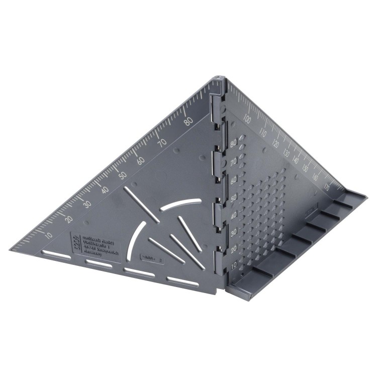 Wolfcraft 5209000 Kątownik japoński pomiarowo traserski 3D VARIO