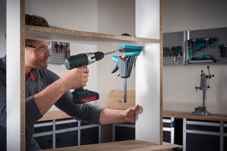 Zestaw niewidocznych połączeń w drewnie WOLFCRAFT 4642000 zastosowanie