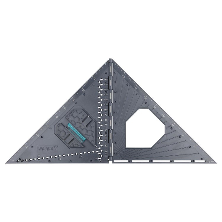 Wolfcraft 5219000 Kątownik japoński 3D PRO VARIO