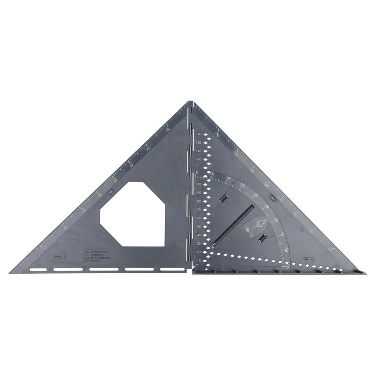 Wolfcraft 5219000 Kątownik japoński 3D PRO VARIO stolarski