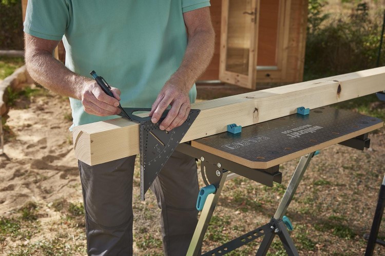 Wolfcraft 5219000 Kątownik 3D PRO VARIO trójwymiar okręgi