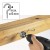 Zastosowanie wkrętaka do haków WOLFCRAFT 2419000