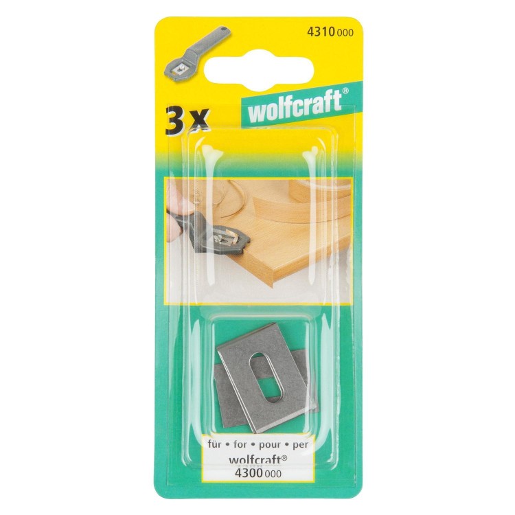 WOLFCRAFT 4310000 Ostrza opakowanie