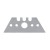 4185000 WOLFCRAFT ostrze trapezowe