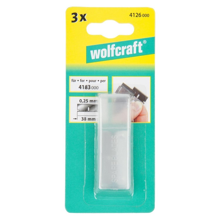 WOLFCRAFT 4126000 opakowanie ostrzy