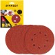 STANLEY STA32027 Papier ścierny do szlifierek mimośrodkowych 125mm 60G 5szt