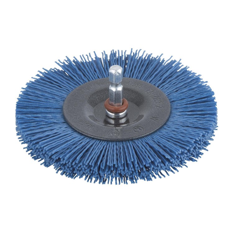 WOLFCRAFT Szczotka tarczowa nylonowa miękka