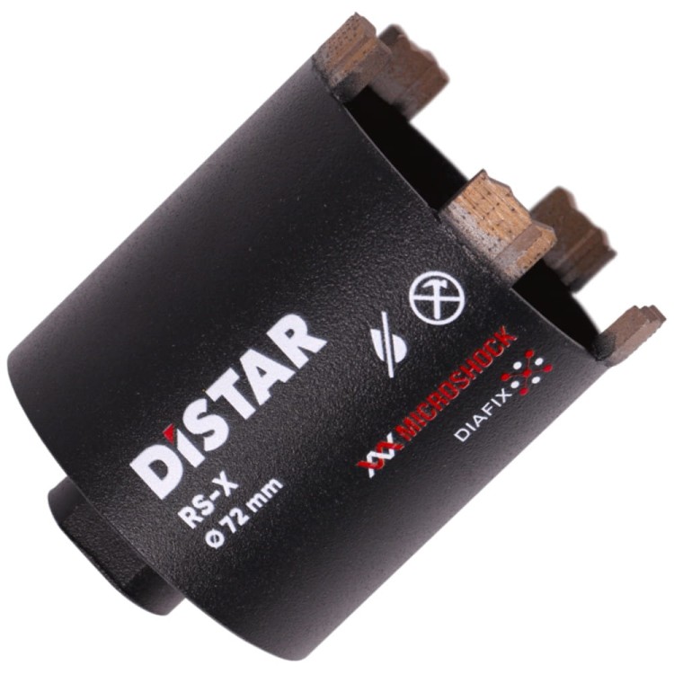DISTAR Wiertło diamentowe do betonu 72mm M16 RS-X
