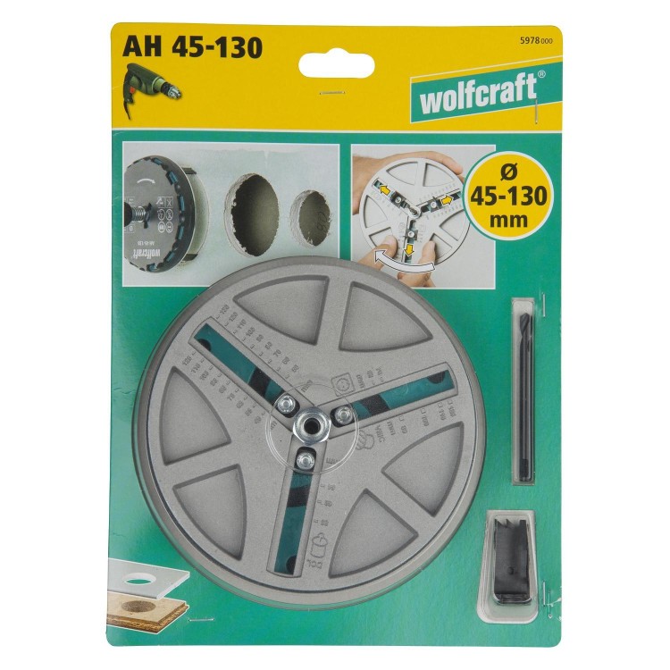 Otwornica do płyt GK Wolfcraft 5978000 opakowanie