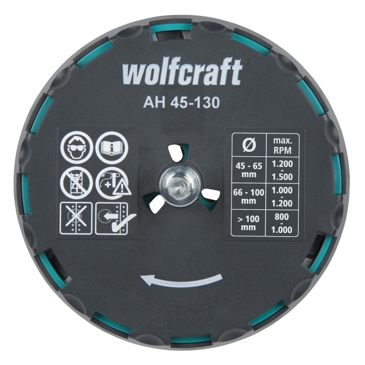Otwornica regulowana Wolfcraft 5978000 obroty