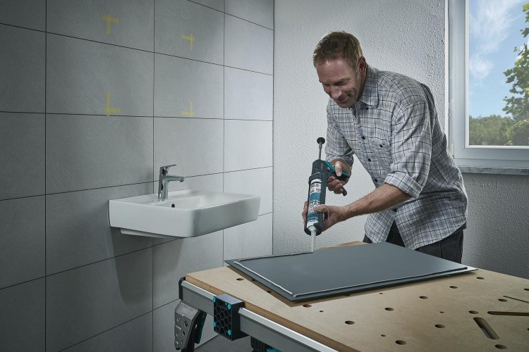 Pistolet do silikonu WOLFCRAFT MG 350