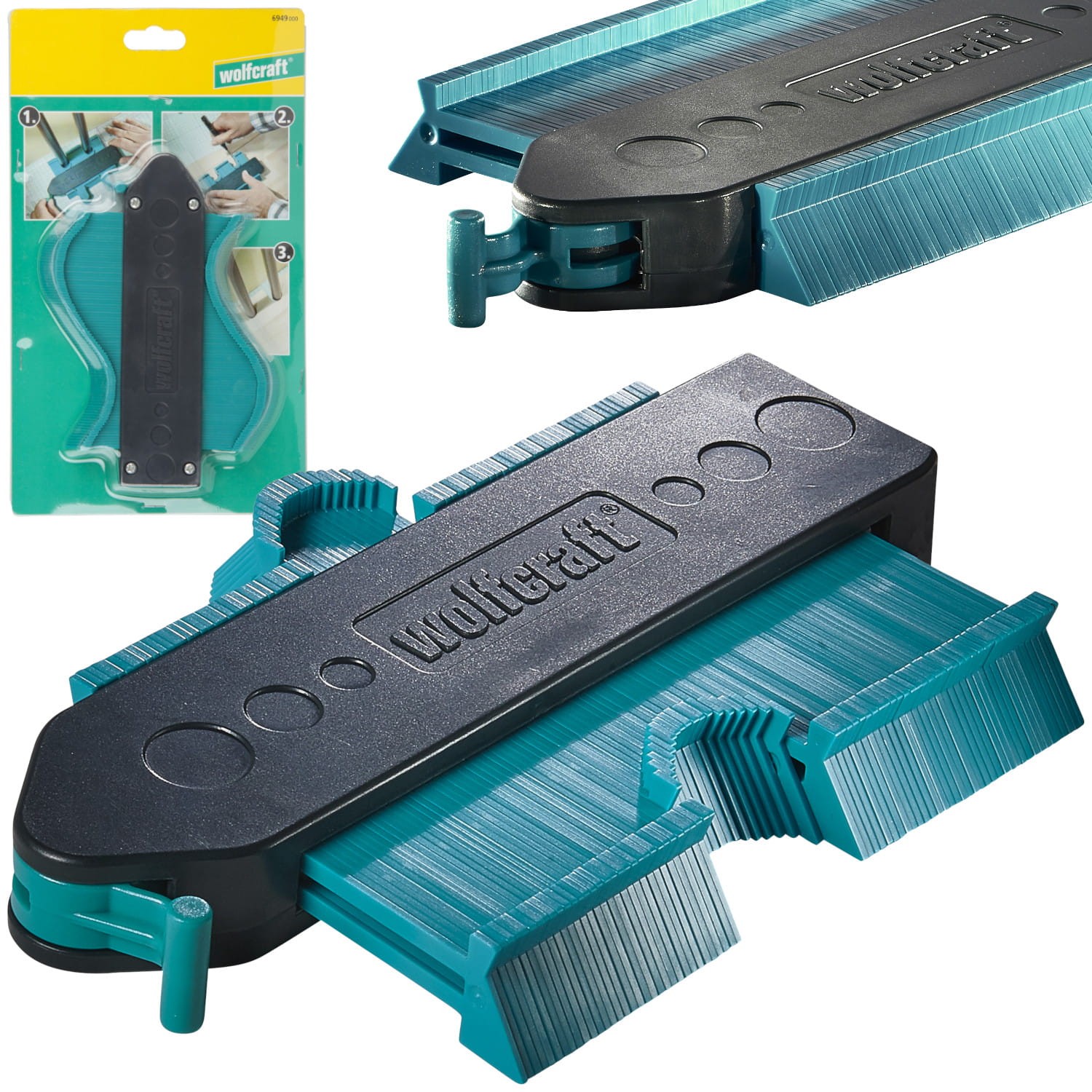 WOLFCRAFT 6949000 Wzornik do odwzorowywania kształtów