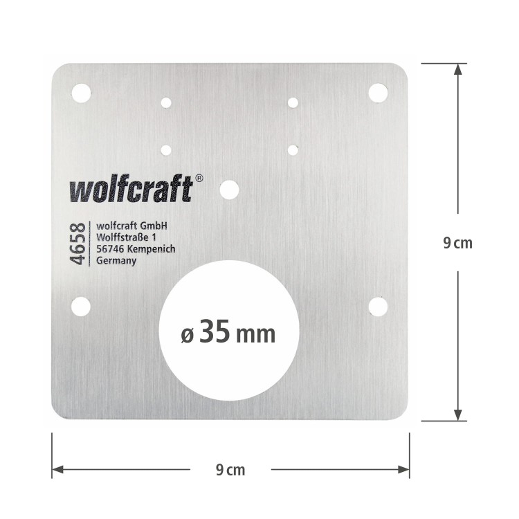 WOLFCRAFT 4658000 płytka