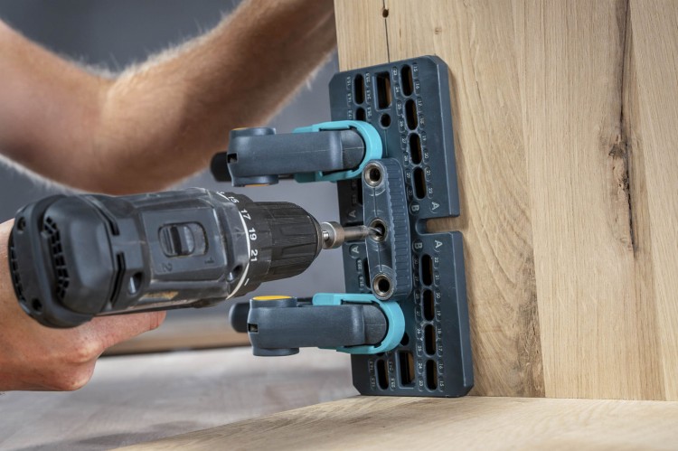 Złącza meblowe mimośrodowe typu IKEA Wolfcraft