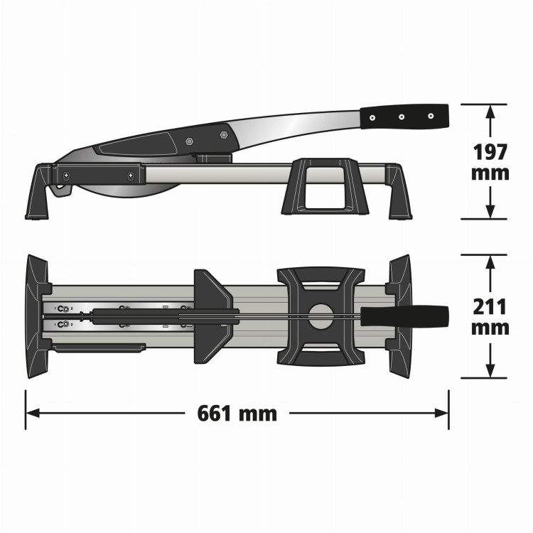 WOLFCRAFT VLC 800 gilotyna do paneli wymiary 6939000