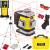 Laser krzyżowy czerwony 4x360° 30m Nivel System CL4R + Statyw + Czujnik