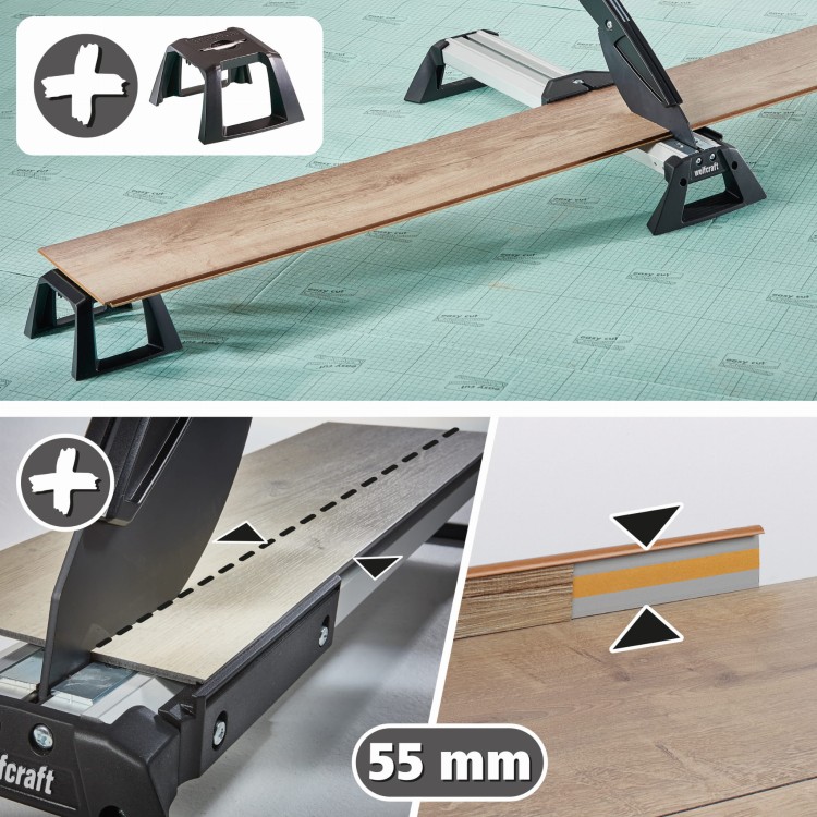 WOLFCRAFT VLC 800 gilotyna do paneli kąty cięcia 6939000