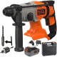 Młotowiertarka akumulatorowa SDS+ 18V 4,0Ah kufer Black Decker BCD900