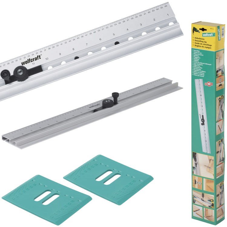 WOLFCRAFT Listwa do połączeń kołkowych 670mm prowadnica 4650000