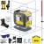 Laser krzyżowy Nivel System CL4D-P + czujnik CLS-5 + łata GT-240