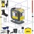Laser krzyżowy Nivel System CL4D-P + czujnik CLS-5 + tyczka + łata