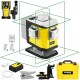 Laser krzyżowy 4x360 Nivel System CL5G + czujnik CLS-5
