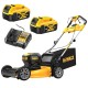 Kosiarka samobieżna akumulatorowa 18V 53cm 2x 5Ah ładowarka DEWALT DCMWSP564P2