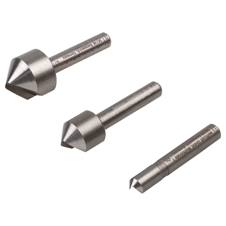 Pogłębiacze do drewna metalu 3 sztuki 6-16mm WOLFCRAFT  2504000
