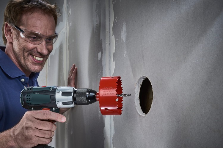 Otwornica BiM 68mm WOLFCRAFT zastosownaie