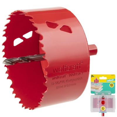 WOLFCRAFT 5492000 Otwornica BIM uniwersalna 92mm