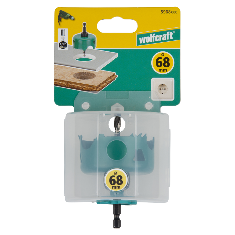 opakowanie otwornicy Wolfcraft 5968000