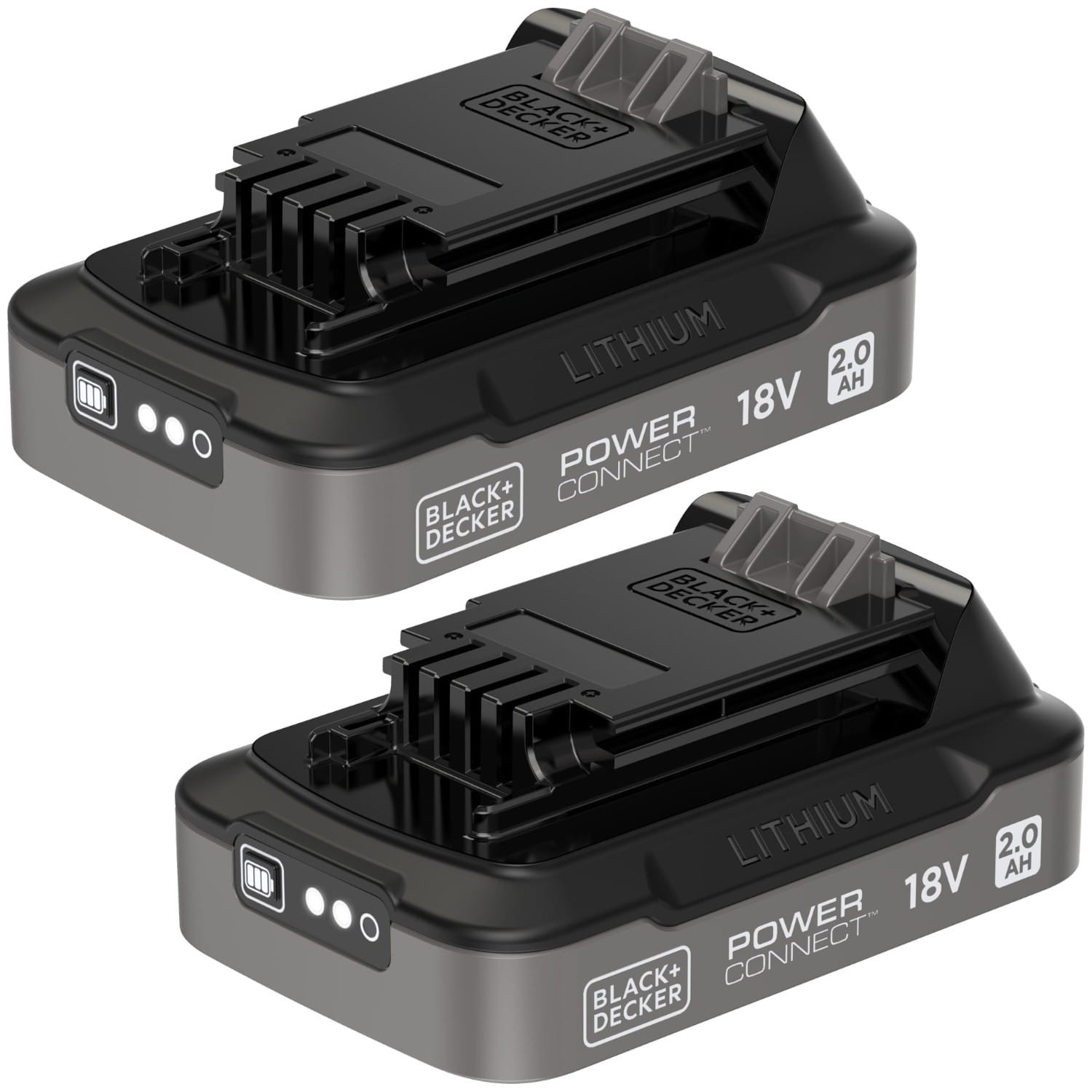 BLACK DECKER Akumulator Li-Ion 18V 2,0Ah PowerConnect BDL2018S 2szt.