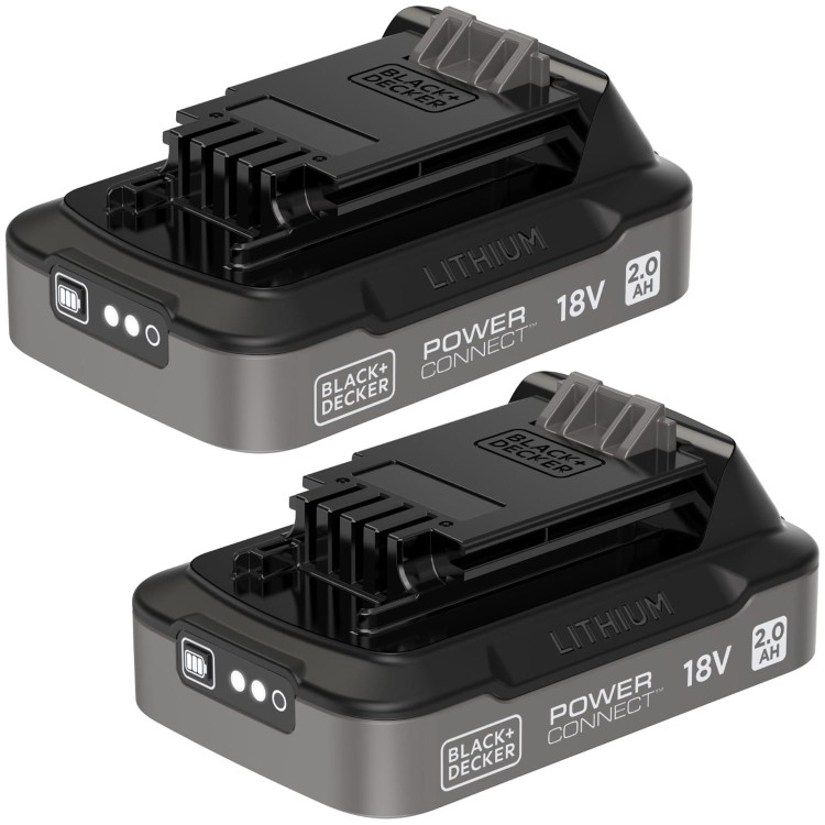 BLACK DECKER Akumulator Li-Ion 18V 2,0Ah PowerConnect BDL2018S 2szt.