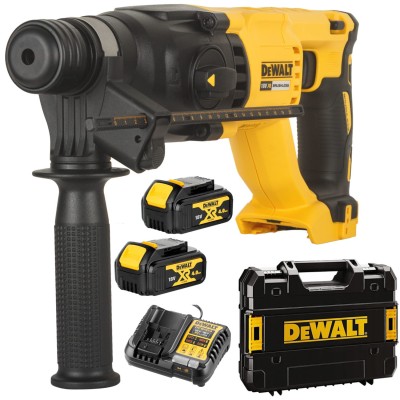 DEWALT DCH133M1 Młotowiertarka akumulatorowa SDS 18V 2,6J 2x aku 4Ah ładowarka + walizka
