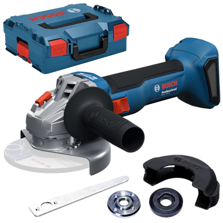 BOSCH GWS 18V-8 Szlifierka kątowa akumulatorowa 125 mm 18V body + L-BOXX