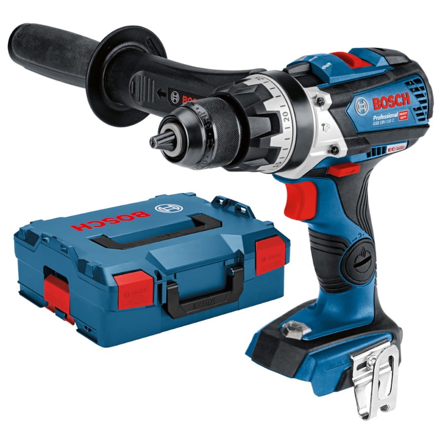 Wiertarko wkrętarka udarowa 18V 110Nm body + L-Boxx Bosch GSB 18V-110 C