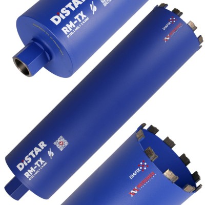 Wiertło diamentowe DDS-W 132X450-10X1 1/4 UNC RM-TX Distar 10170429035