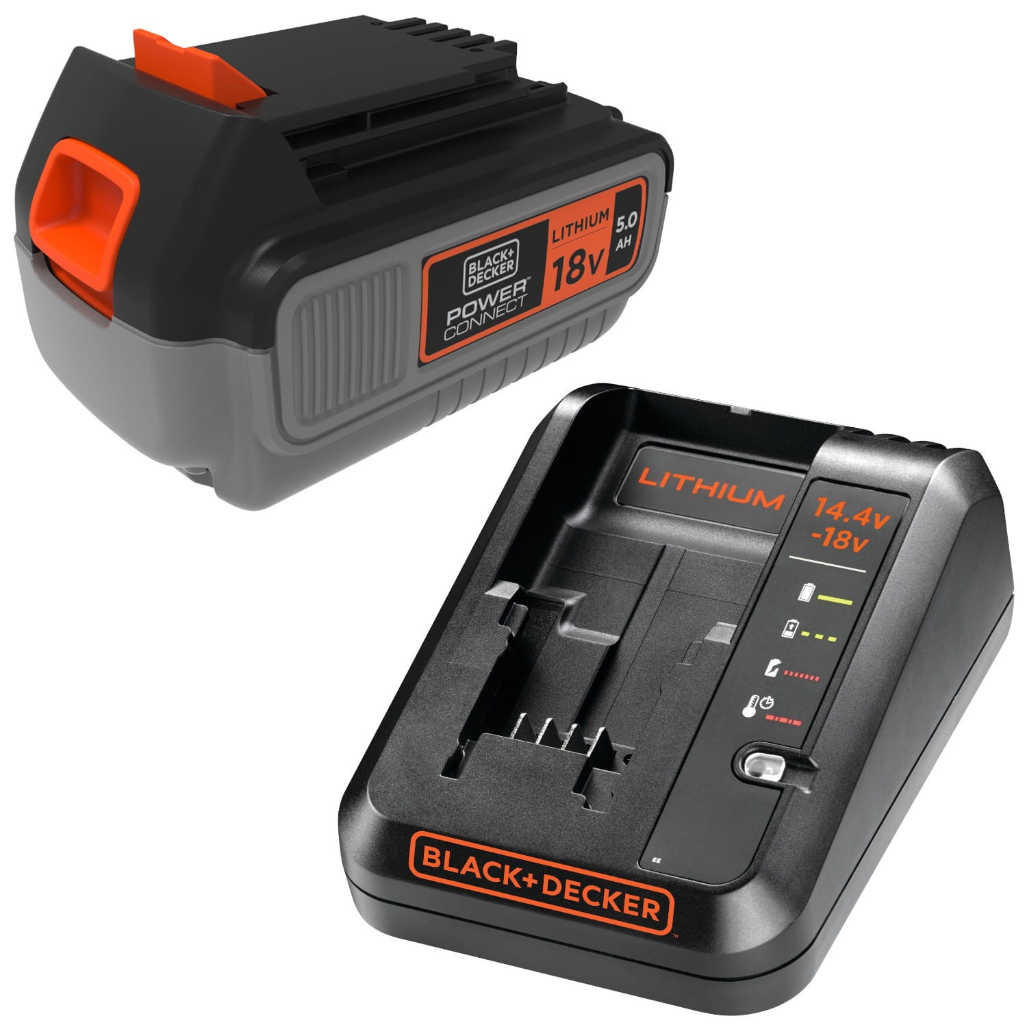Ładowarka 18V Black Decker BDC1A + Akumulator 18V 5Ah Black Decker BL5018