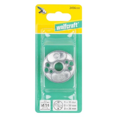 WOLFCRAFT 2456000 Nakrętka do szlifierki opakowanie
