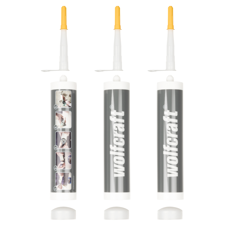 Puste tuby 310ml do mas WOLFCRAFT 4044000