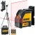 Laser krzyżowy czerwony 15m DeWALT DW088K + statyw 54-157cm W260